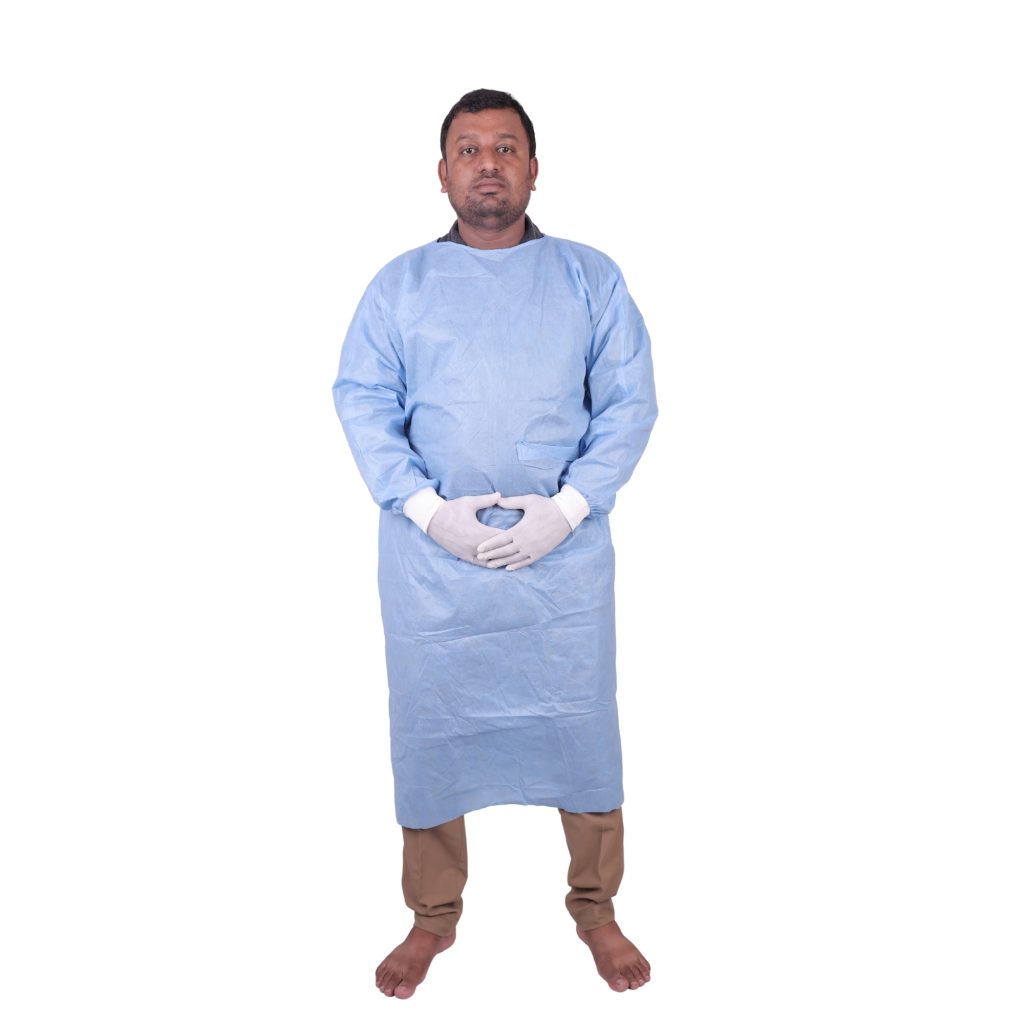 sterile surgical gown full coverage
