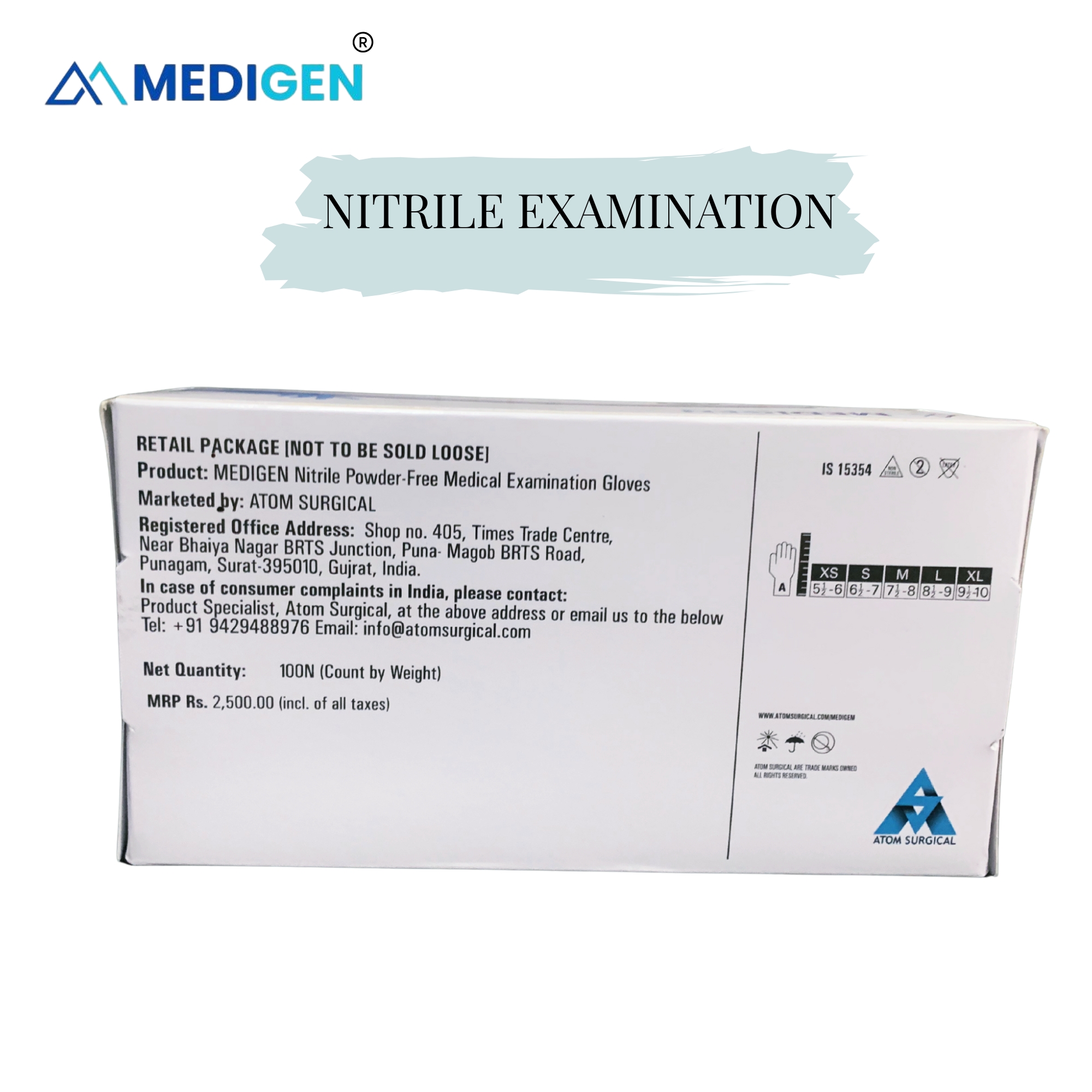 nitrile gloves box export packaging