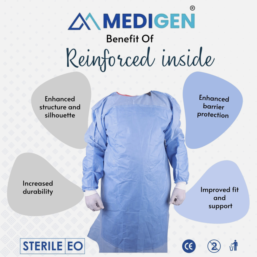 MEDIGEN Reinforced Surgical Gown 03