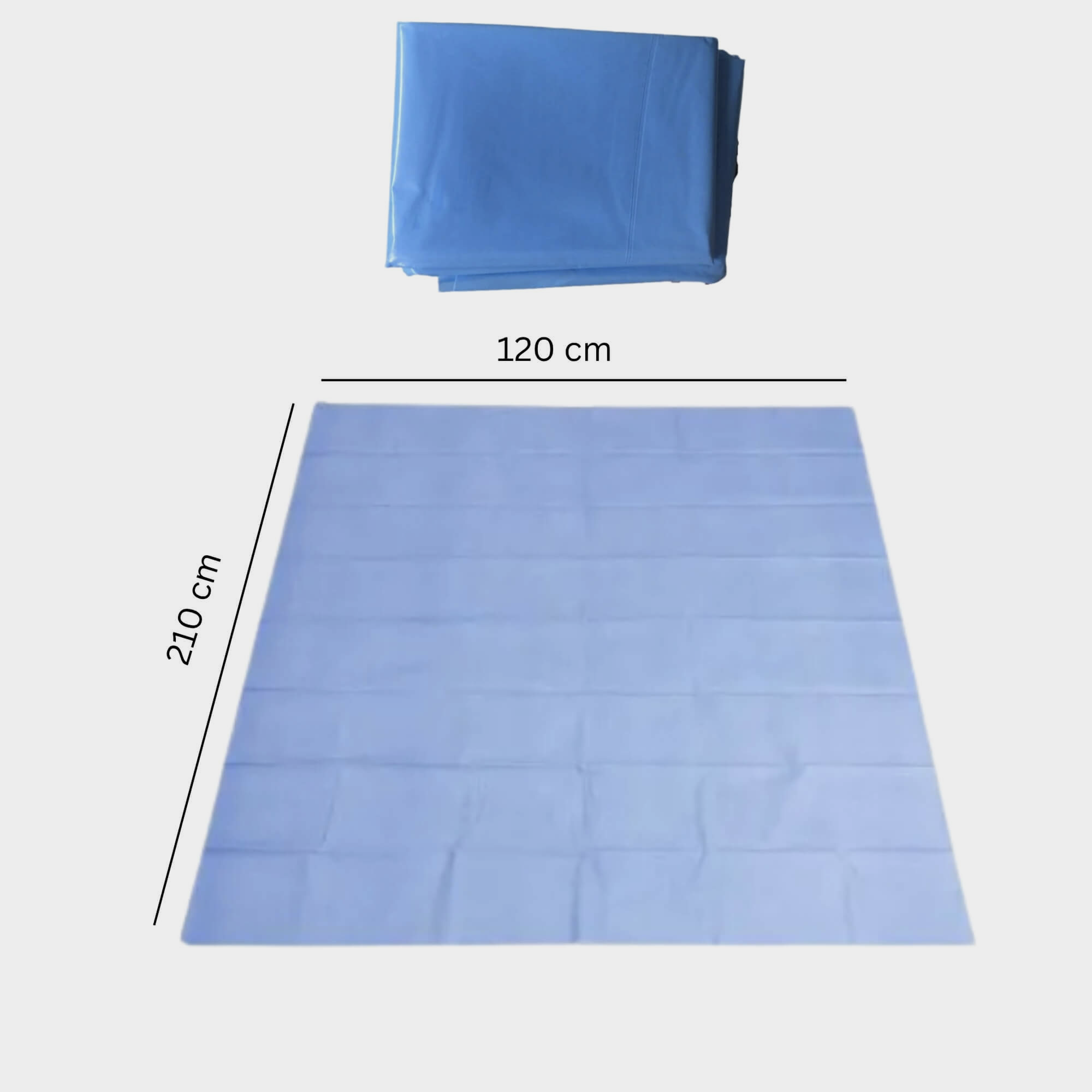 Medigenldpe Disposable Plain Sheet large 10