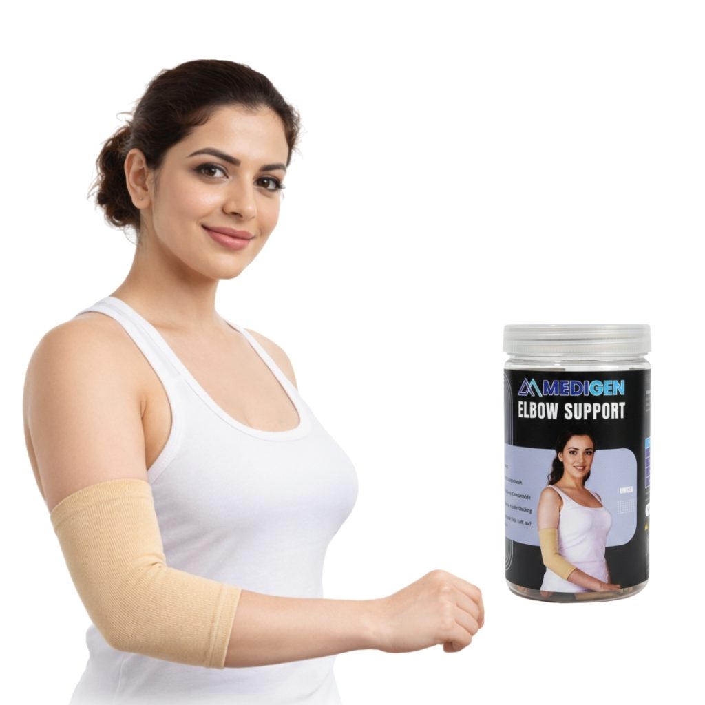 Medigen elbow support for compression and stability