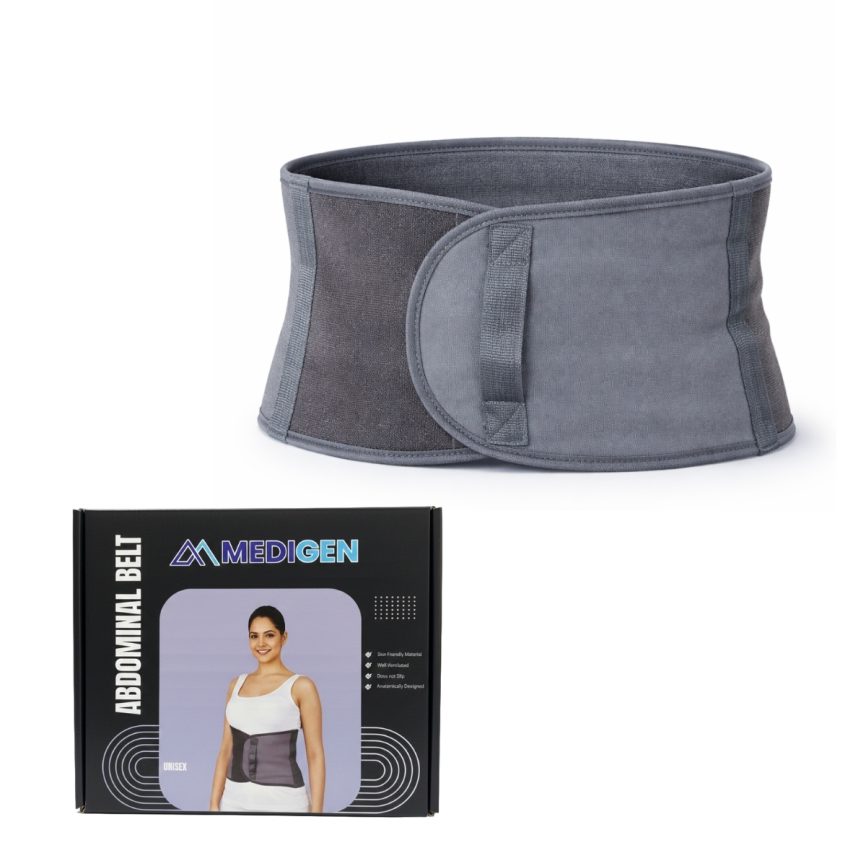Medigen abdominal belt for compression and abdominal support