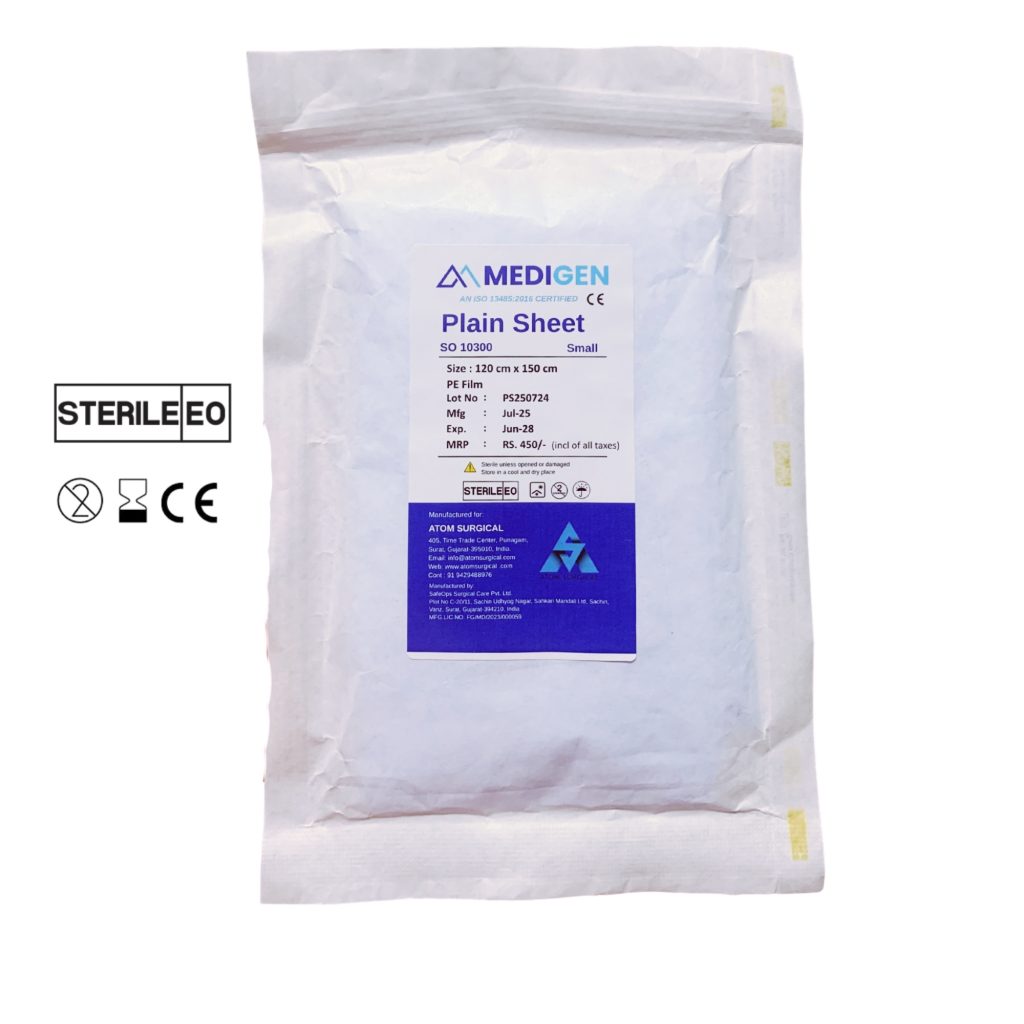 sterile plain sheet surgical drape