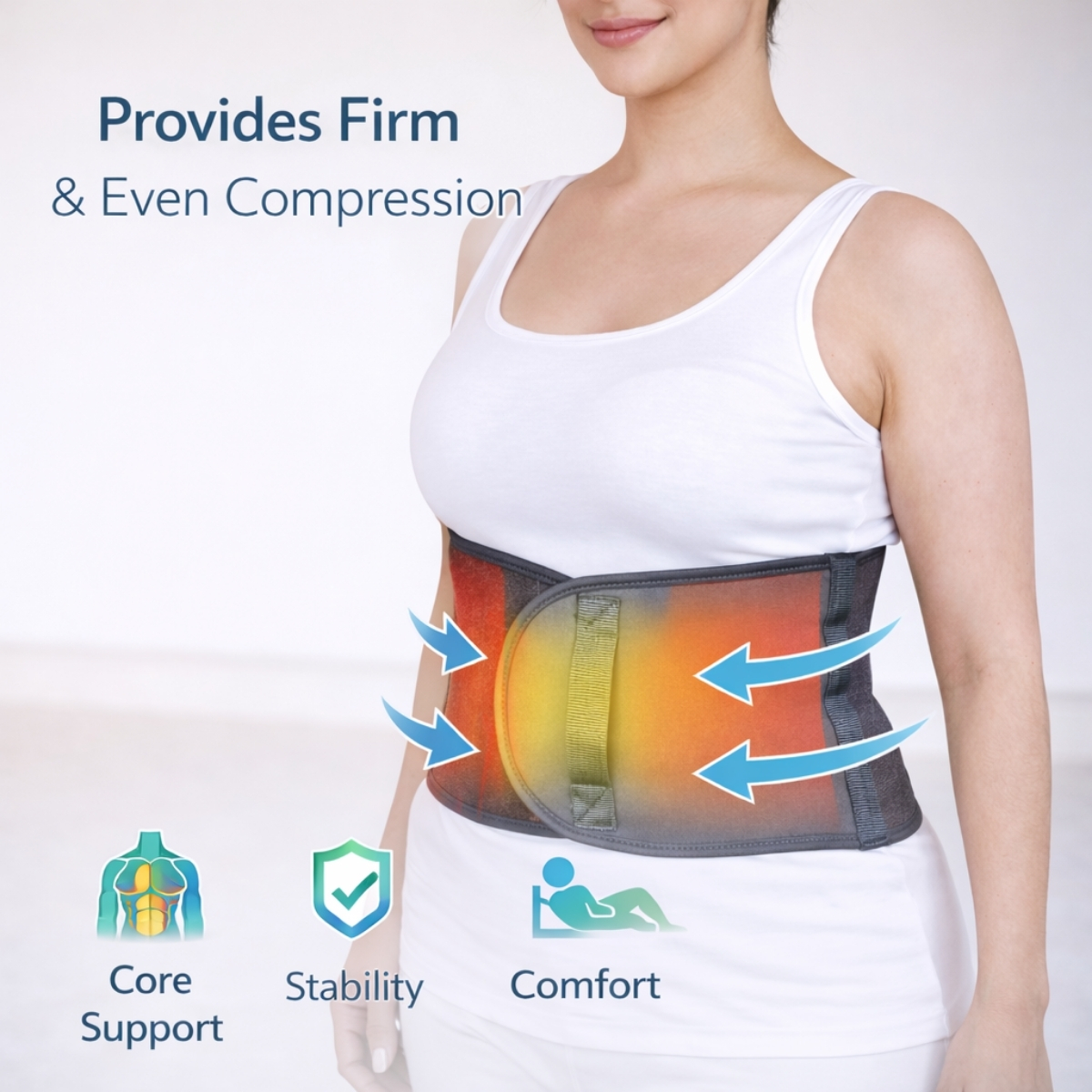 Compression abdominal belt by Medigen