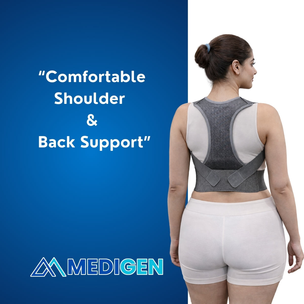 Adjustable posture corrector by Medigen